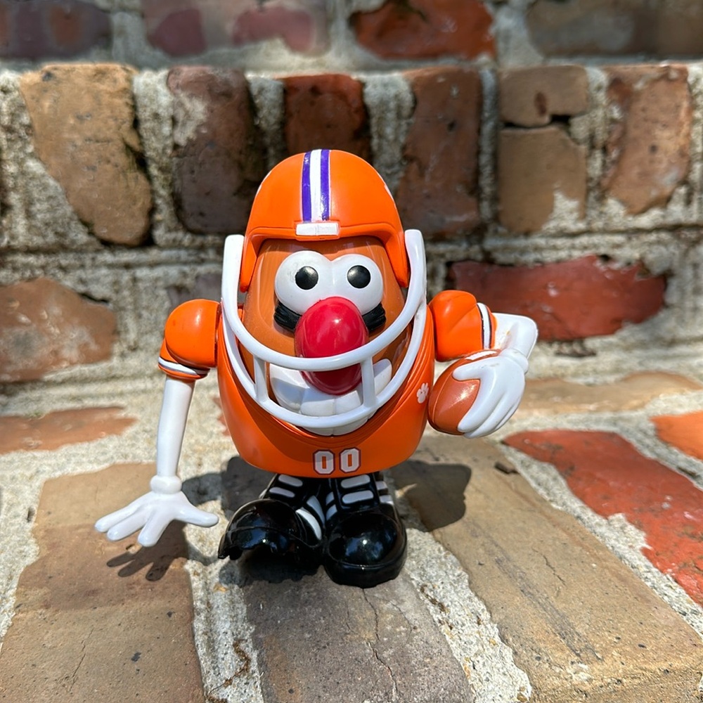 Clemson Mr Potato Head football toy figurine